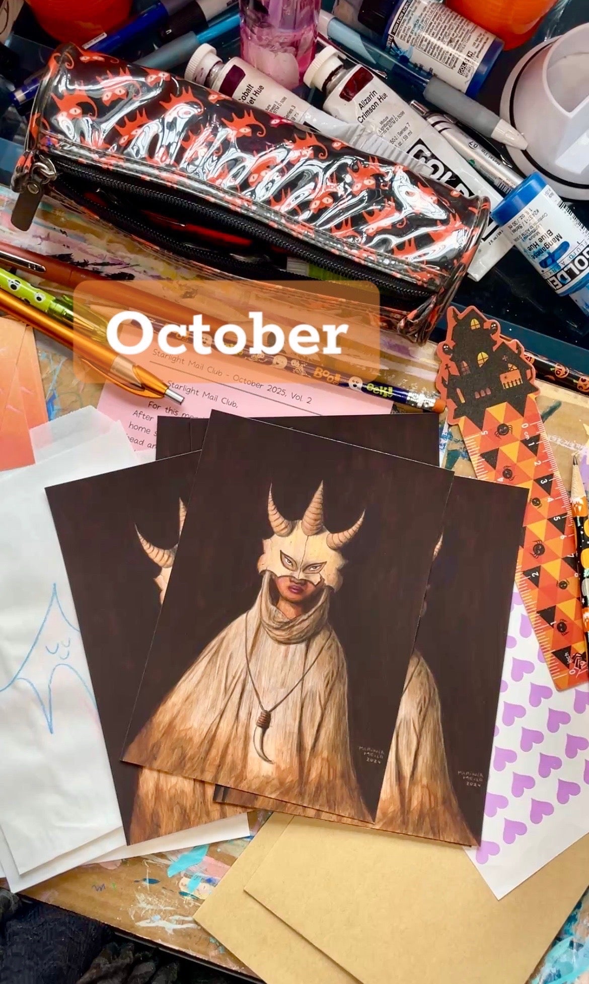 Catch-Up Starlight Mail Club Print