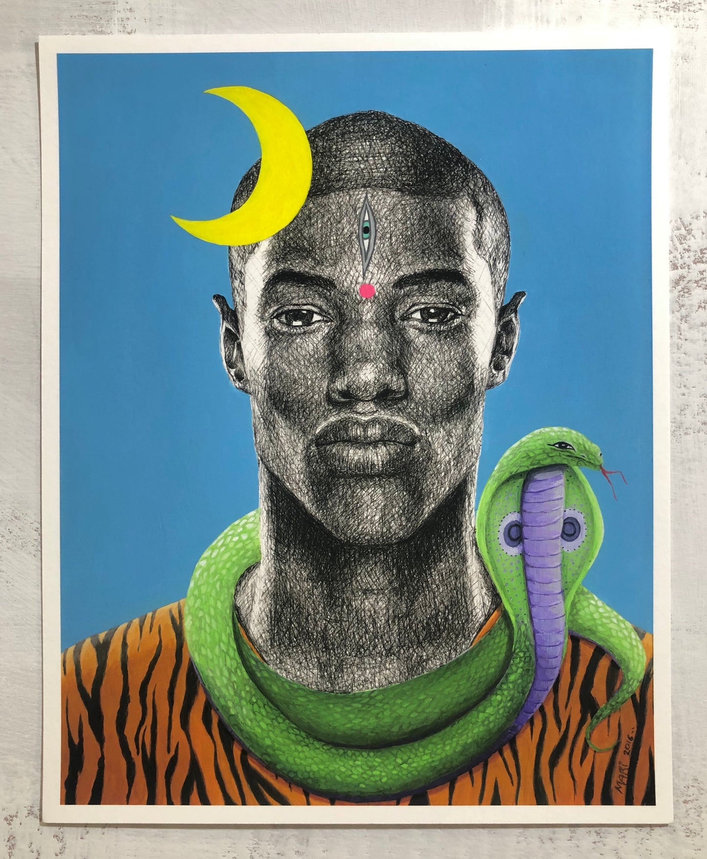 Lord Shiva Art Print