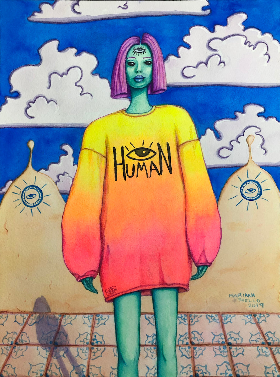 Art Print "The Visitor"