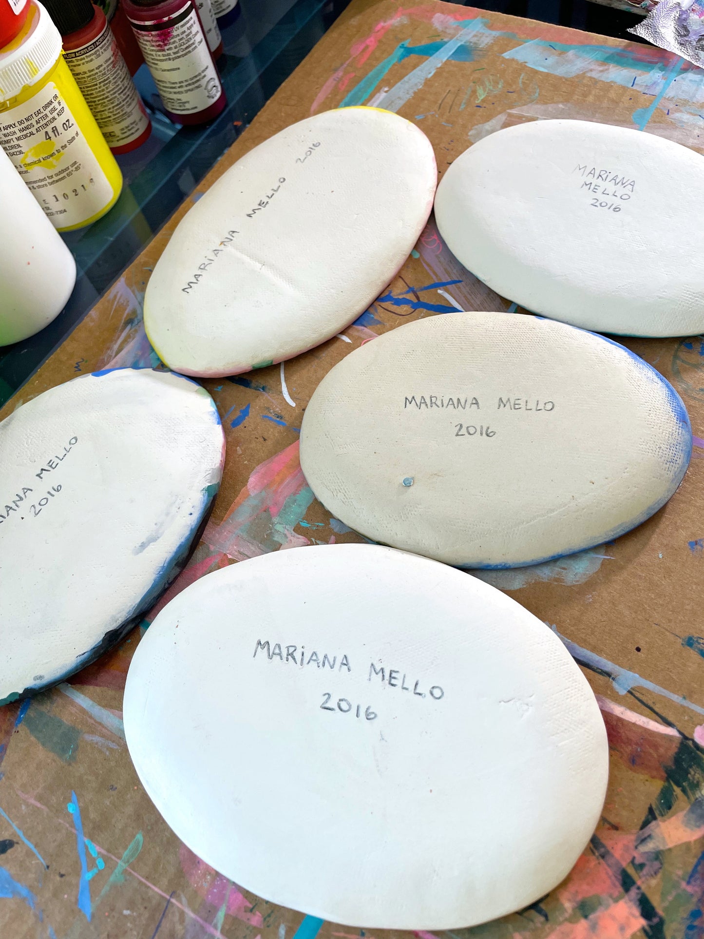 "Leopard" ceramic dish