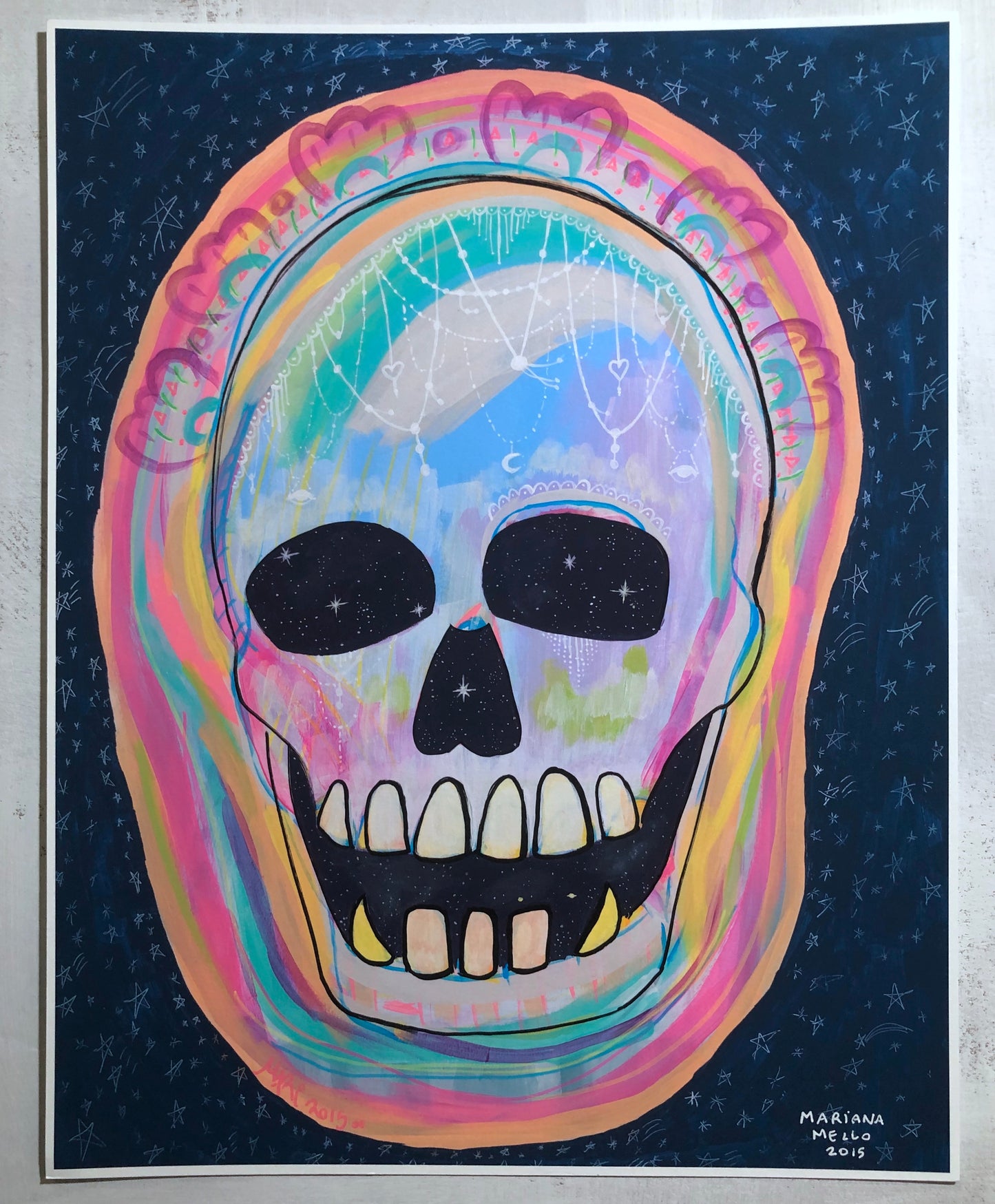 Caveira (Skull) Art Print