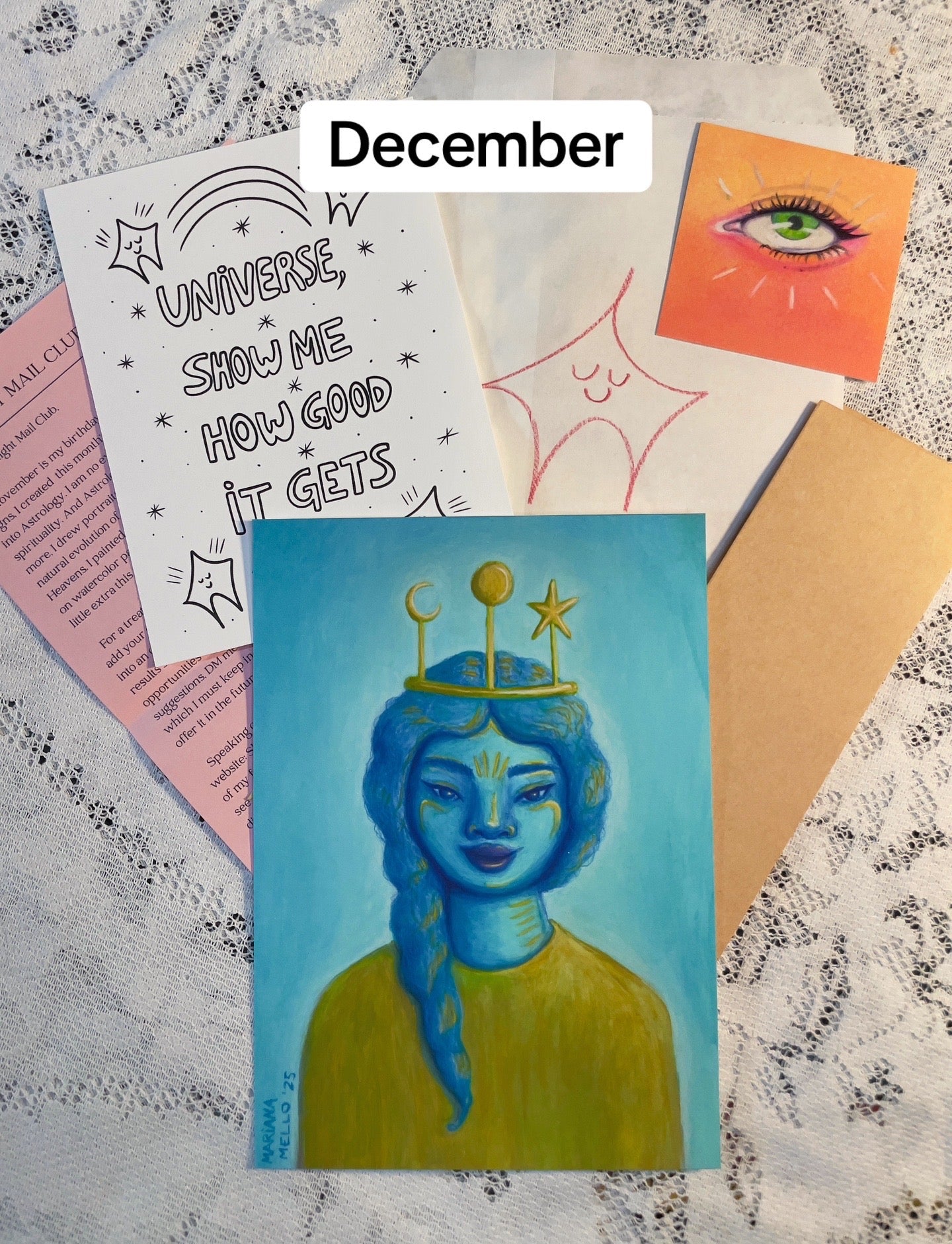 Catch-Up Starlight Mail Club Print