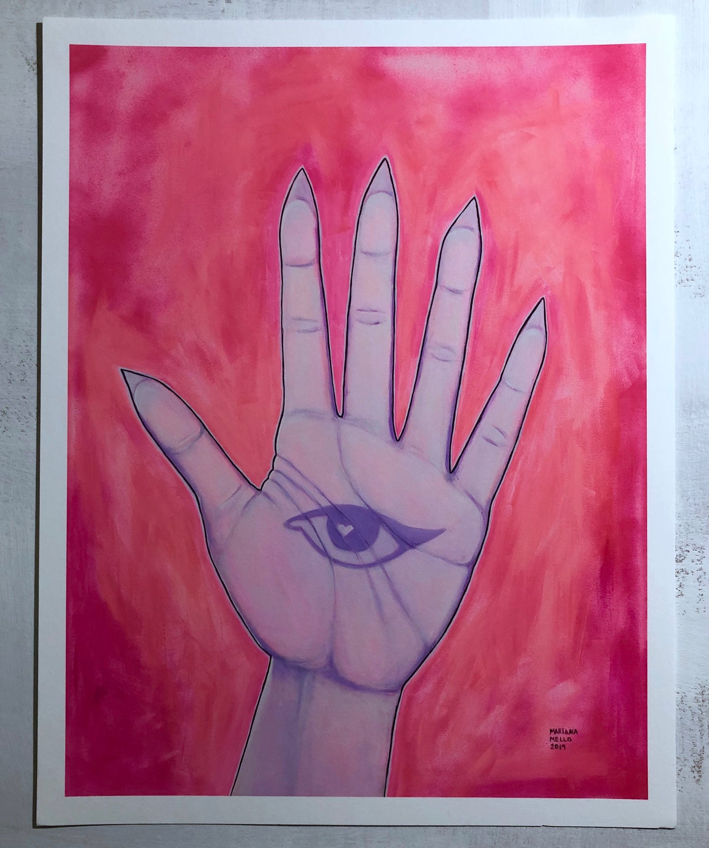 Art Print "Hamsa"