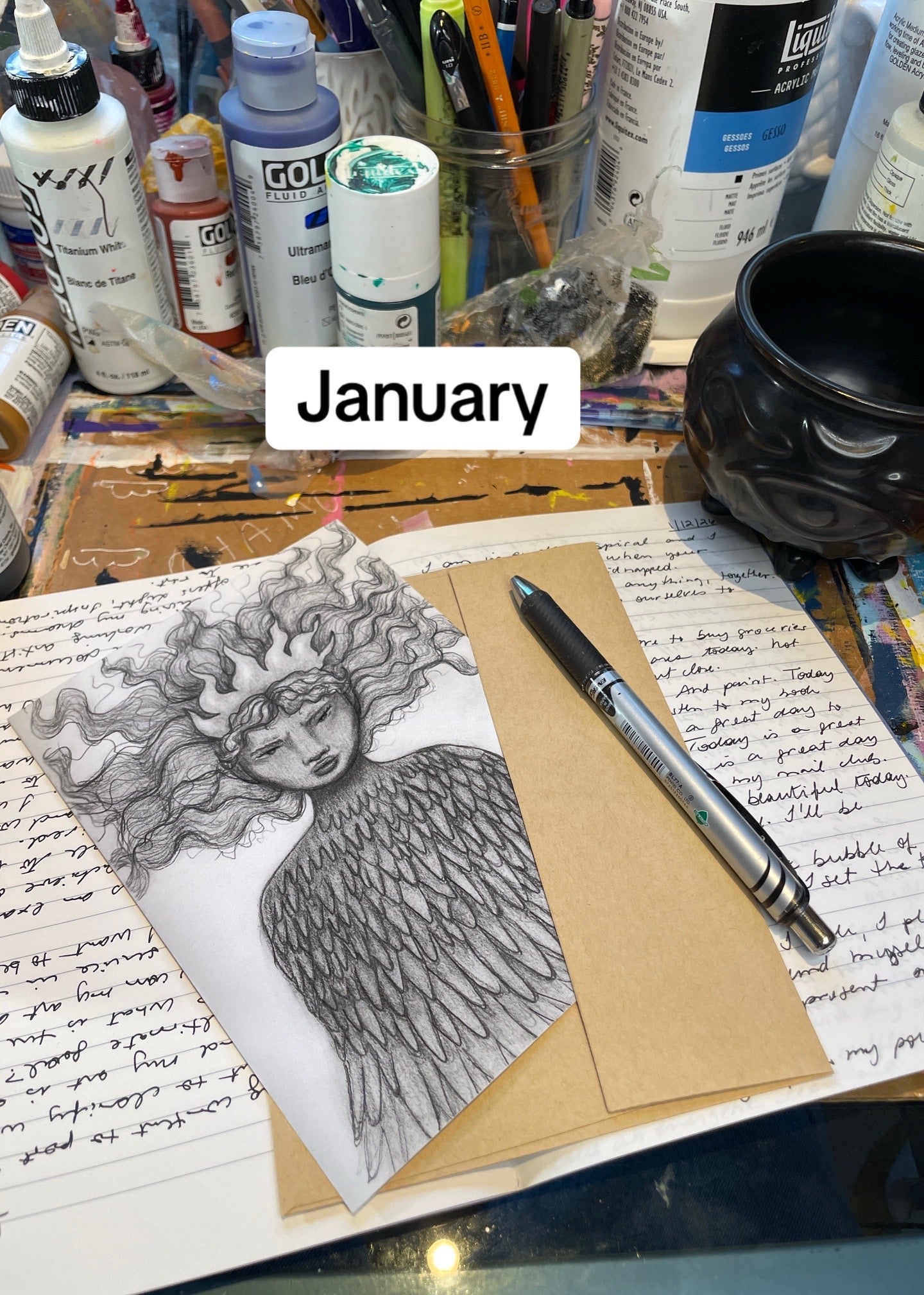 Catch-Up Starlight Mail Club Print