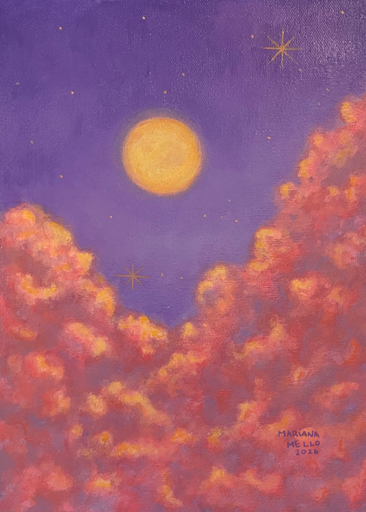 Art Print "Moon Sky"