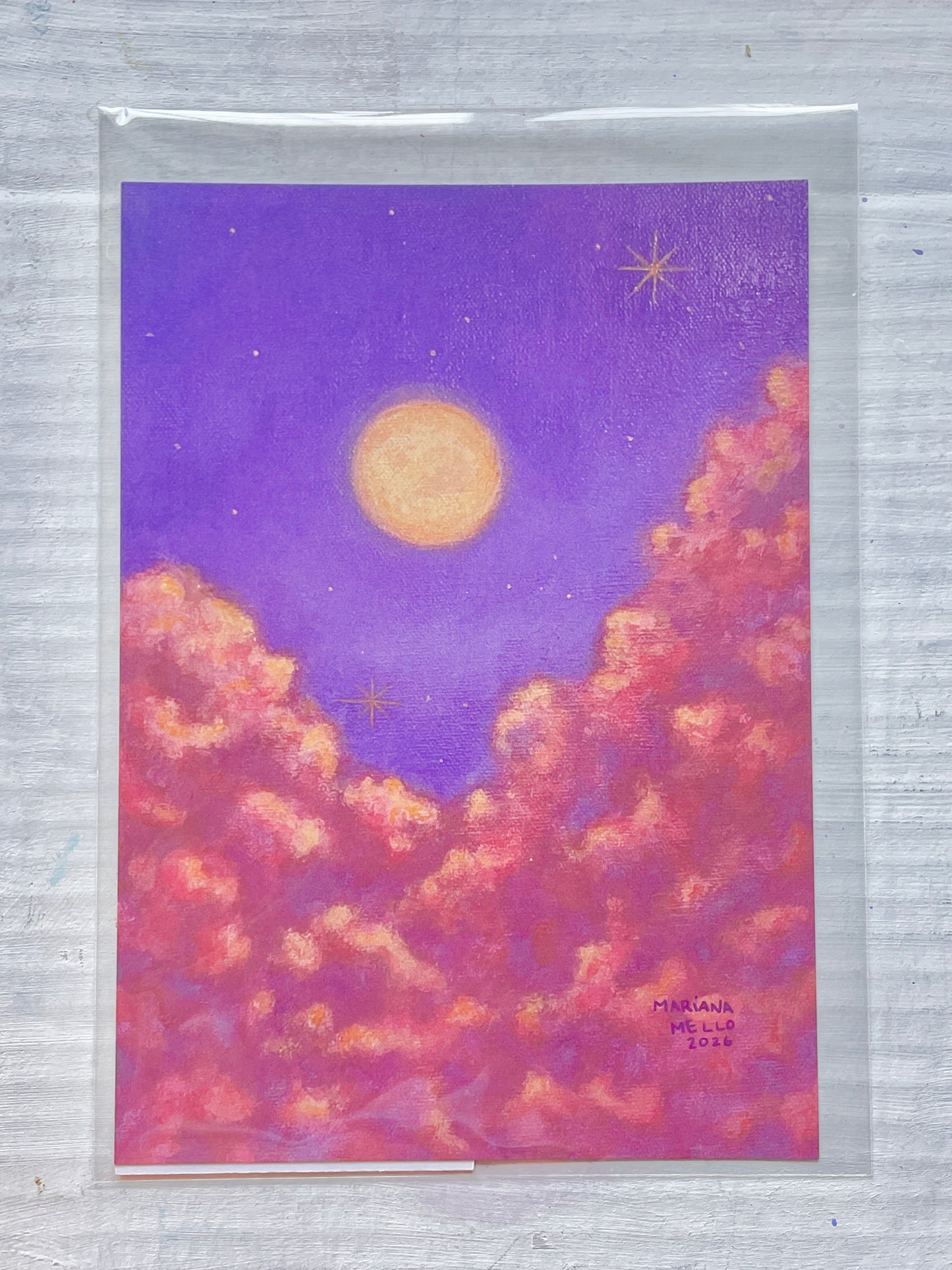 Art Print "Moon Sky"