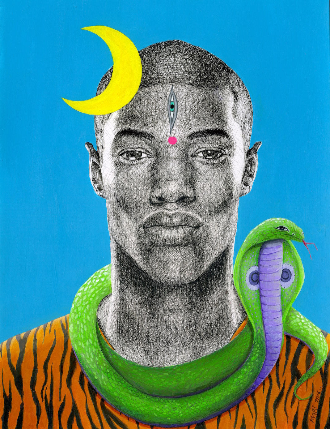 Lord Shiva Art Print