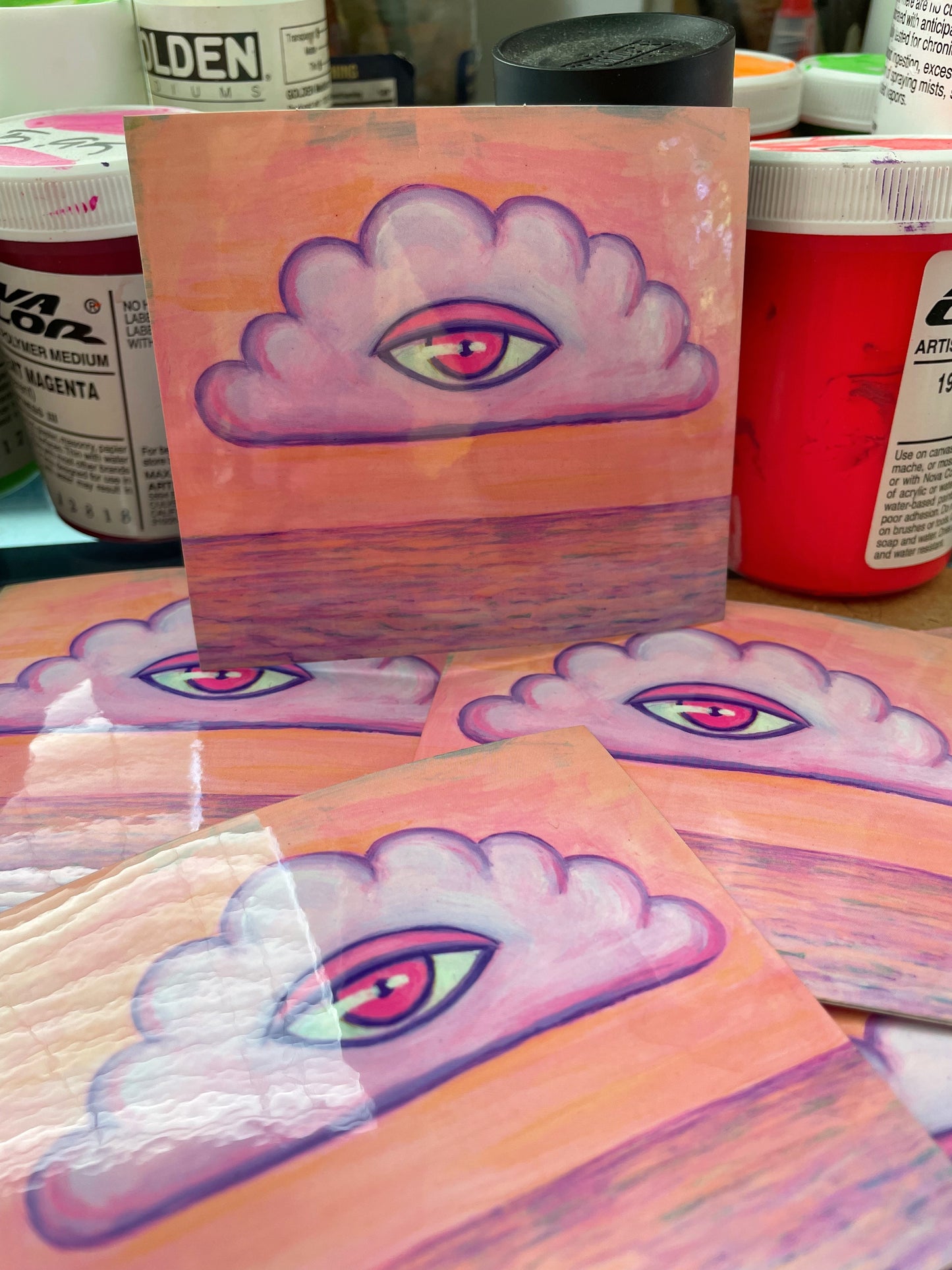 Vinyl Sticker "Eye in the Sky"