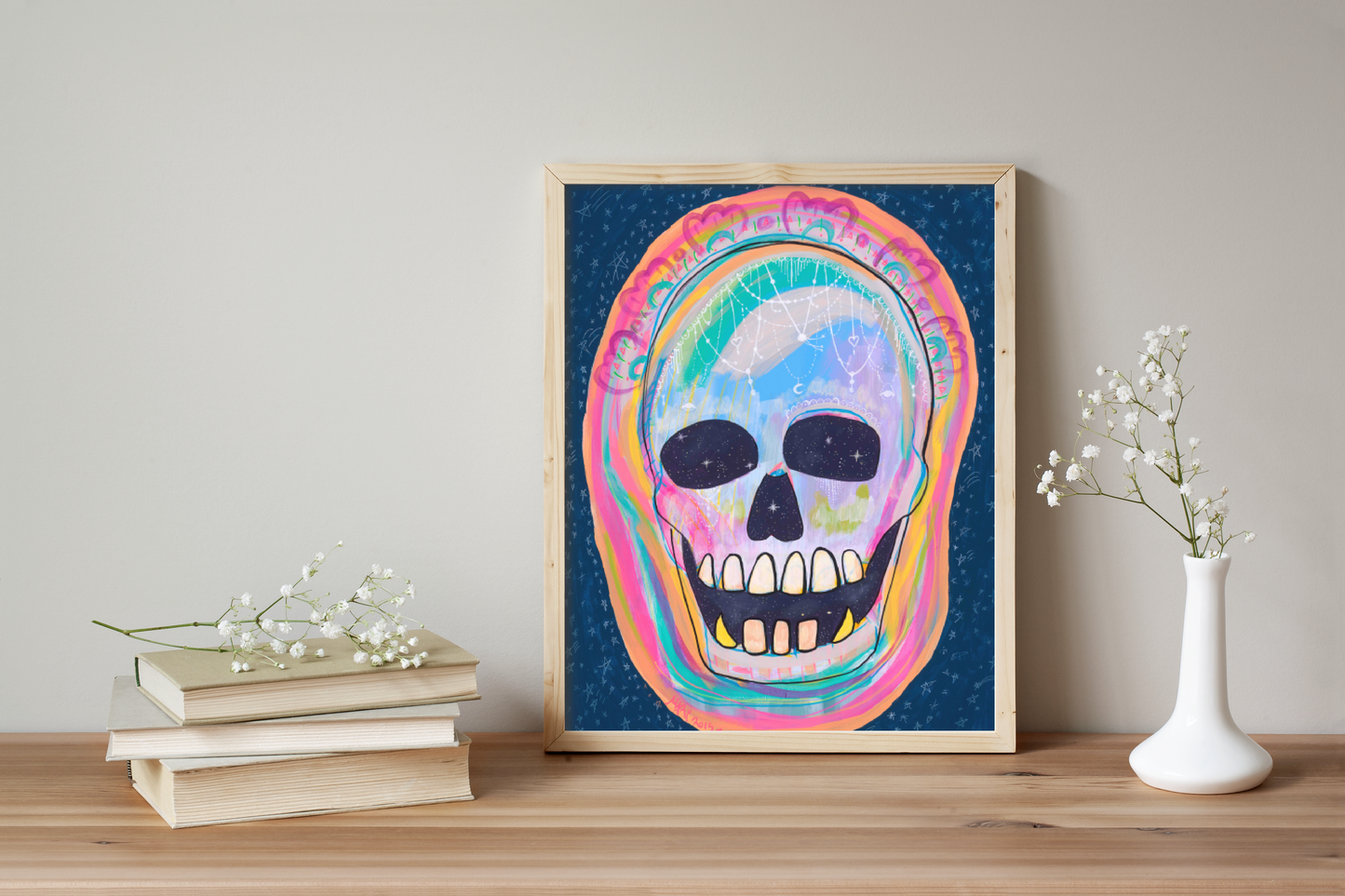 Caveira (Skull) Art Print