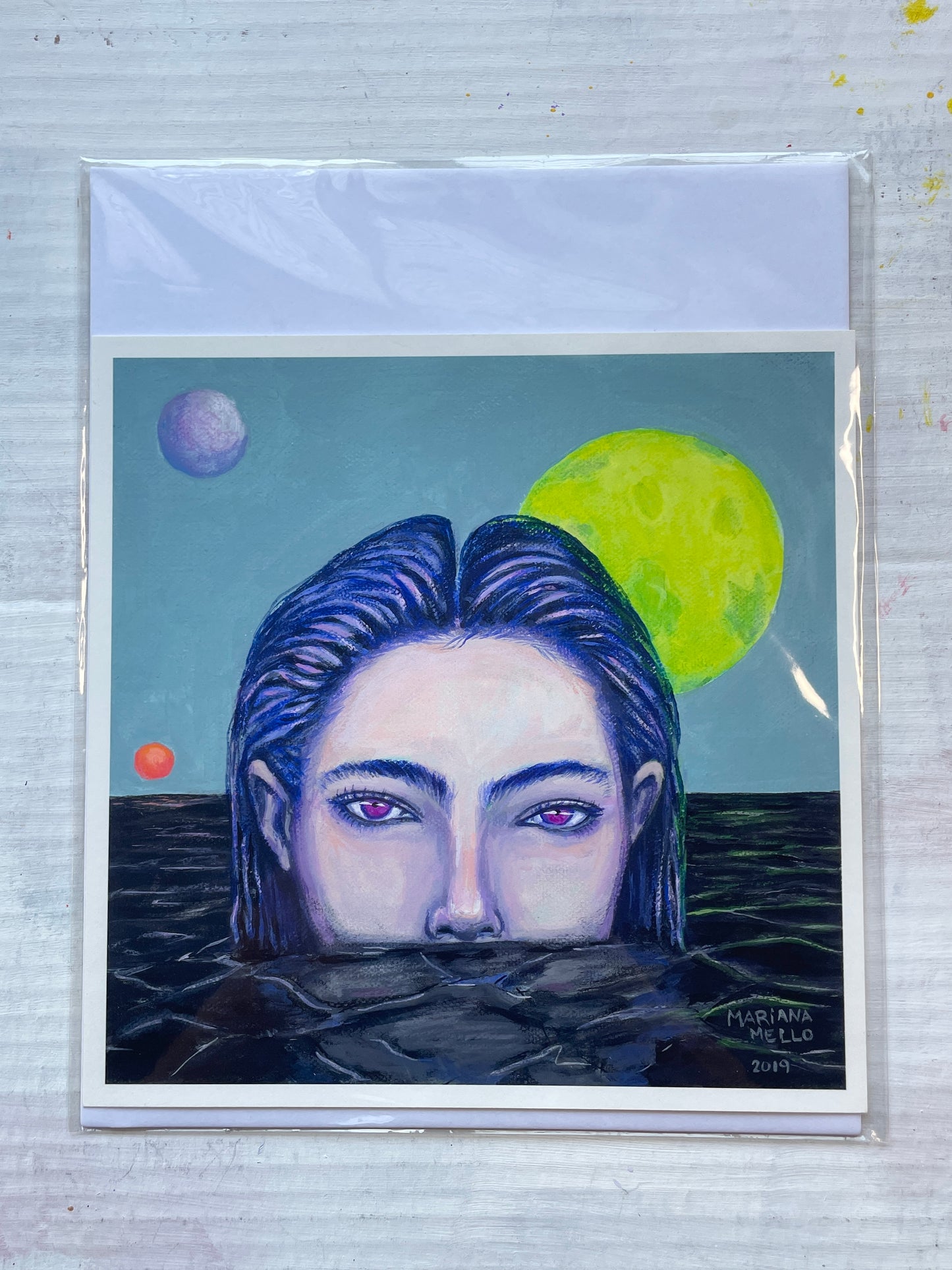 Art Print "Black Lake"