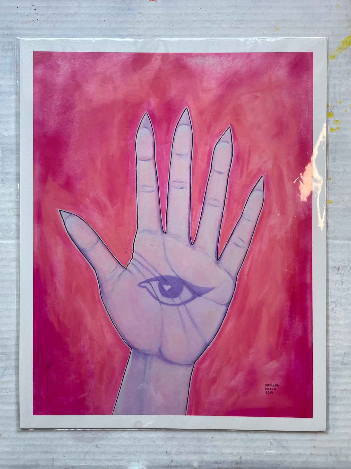 Art Print "Hamsa"