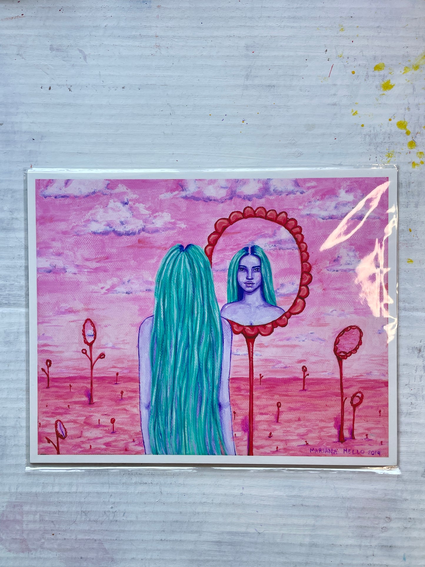 Art Print "Pilgrimage"