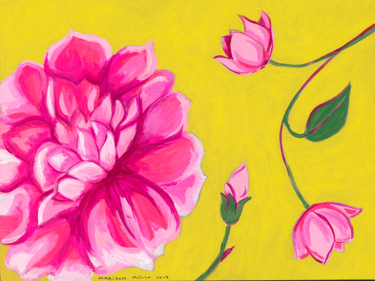 Flower Study Yellow (2019)